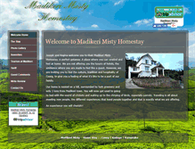 Tablet Screenshot of madikerimistyhomestay.com